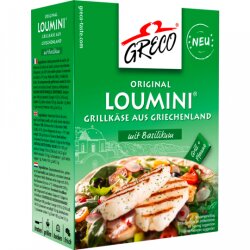 Greco Original Loumini mit Basilikum 43% Fettstufe 200g