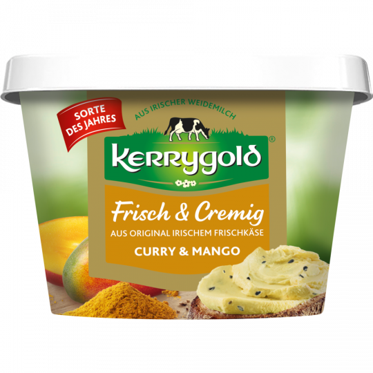 Kerrygold Frischkäse Curry Mango Doppelrahmstufe 150g