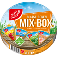 GUT&GÜNSTIG Schmelzkäseecken Mix 52% 250g
