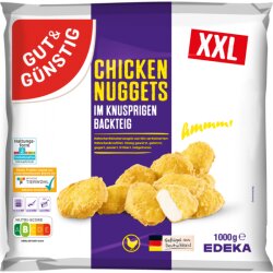 GUT&GÜNSTIG Chicken Nuggets im Backteig 1000g...