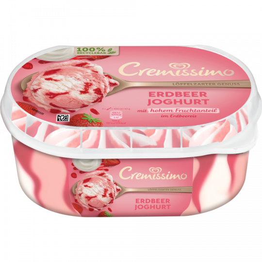 Langnese Cremissimo Erdbeer Joghurt 900ml