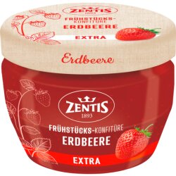 Zentis Frühstücks-Konfitüre Extra Erdbeere...
