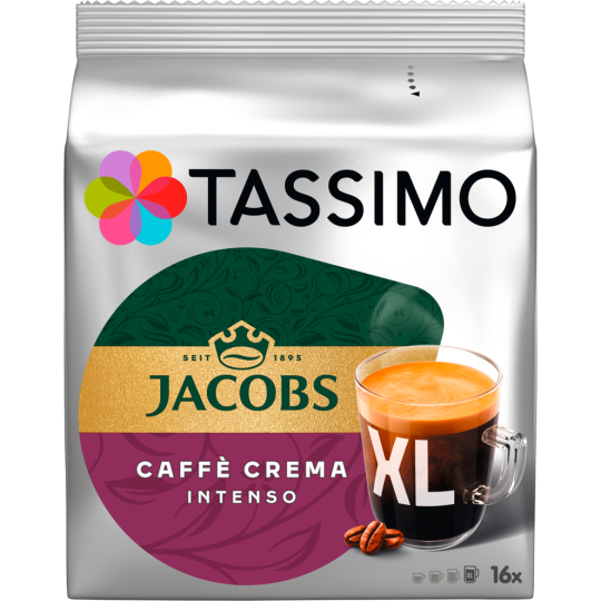 Tassimo Jacobs Caffe Creme Intenso XL 16ST 144g