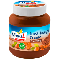 MinusL Nuss-Nougat Creme 400g
