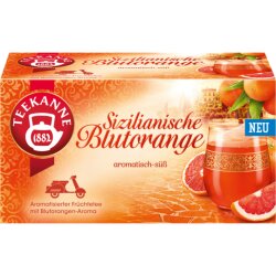 Teekanne sizilianische Blutorange 18ST 40,5g