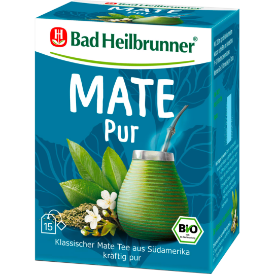 Bio Bad Heilbrunner Mate Pur 15x1,8g