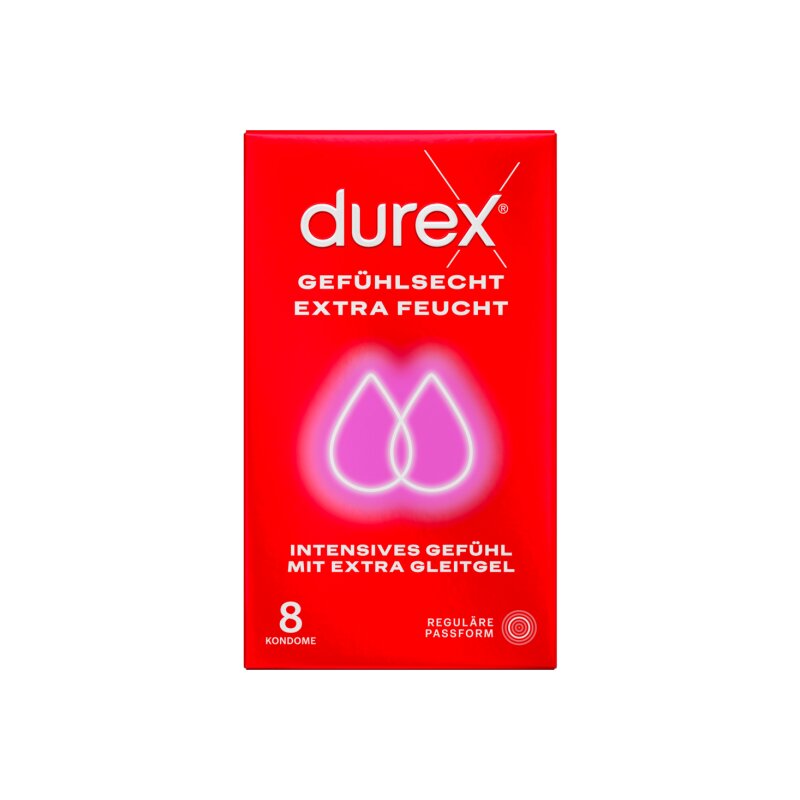 Durex Gefhlsecht Extra Feucht Kondome 8ST - Lebensmittel-Versand.eu