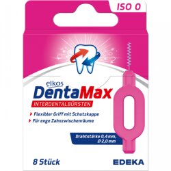EDEKA elkos DentaMax Interdentalbürsten ISO 0 pink 8ST