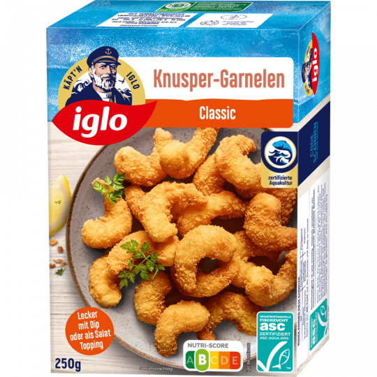 ASC Iglo Knusper-Garnelen 250g