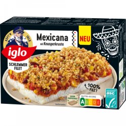 ASC Iglo Schlemmer-Filet Mexicana mit Knusperkruste 380g