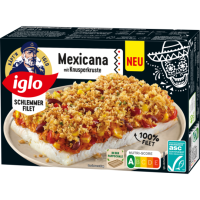 ASC Iglo Schlemmer-Filet Mexicana mit Knusperkruste 380g