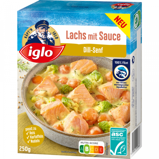 MSC Iglo Lachs mit Sauce Dill-Senf 250g
