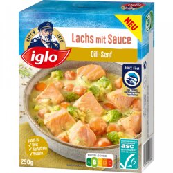 MSC Iglo Lachs mit Sauce Dill-Senf 250g