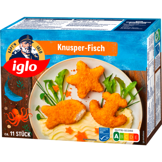 MSC Iglo Knusper-Fisch 11ST 352g