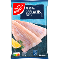 MSC GUT&GÜNSTIG Alaska Seelachsfilet natur 950g