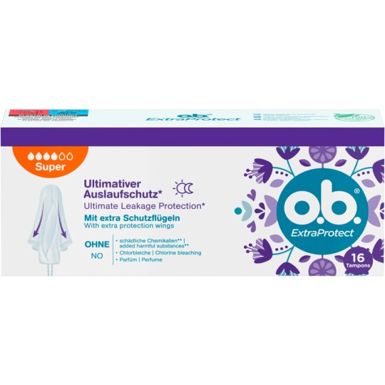 o.b.Tampons Extraprotect super 16ST