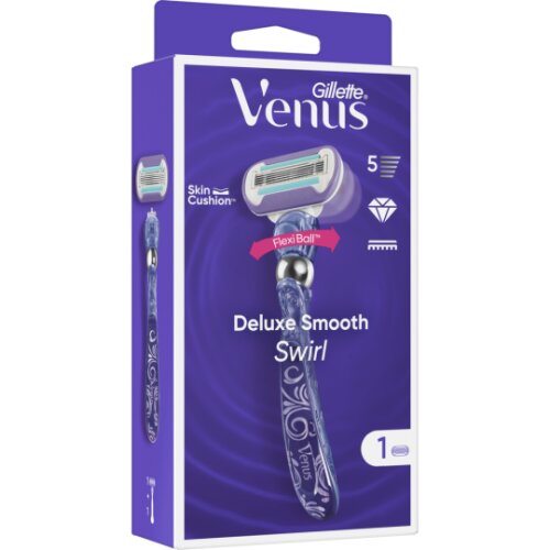 Gillette Venus Deluxe Smooth Swirl Rasierapparat mit Klinge