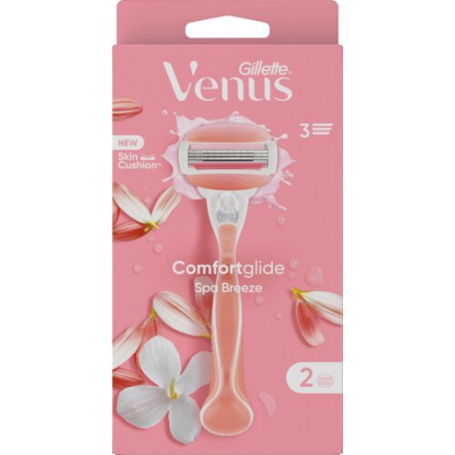 Gillette Venus Spa Breeze Comfortglide Rasierapparat mit 2 Klingen