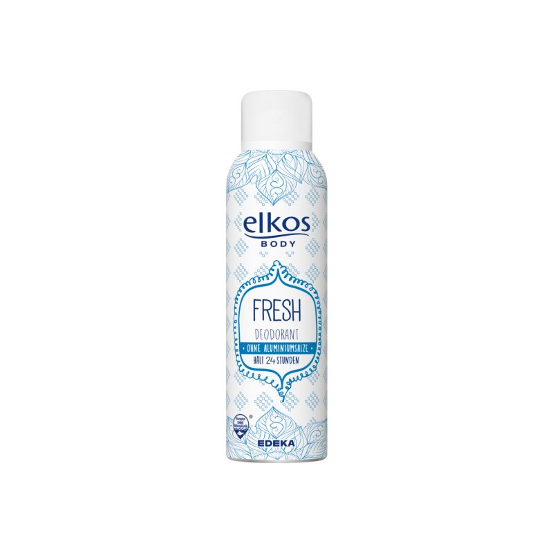 EDEKA elkos Deospray Fresh 200ml Lebensmi
