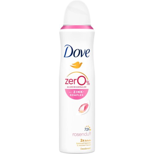 Dove Deo-Spray Rosenduft mit Zink-Komplex 0% Aluminiumsalze 150ml