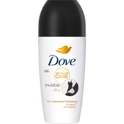 Dove Deo Roll-on Advanced Care Invisible Dry Anti-Transpirant 50ml
