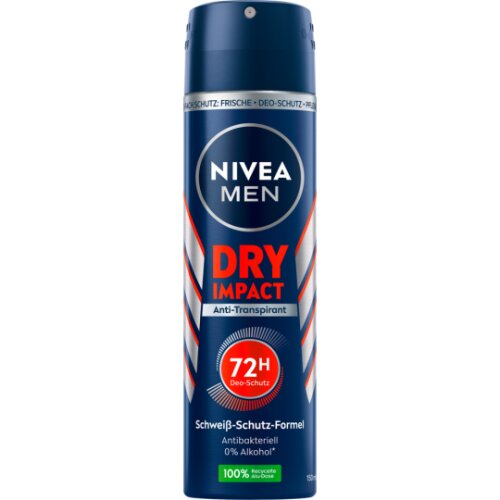 Nivea Men Deo Spray Dry Impact Anti-Transpirant 150ml