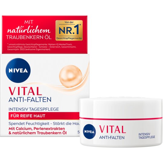 Nivea Vital Anti-Falten Intensiv Tagespflege für Reife Haut 50ml
