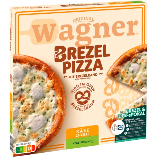 Wagner Brezel Pizza Käse 410g