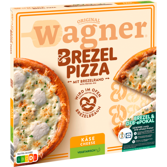 Wagner Brezel Pizza Käse 410g