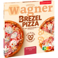 Wagner Brezel Pizza Schinken 460g
