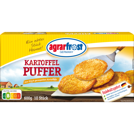 Agrarfrost Kartoffelpuffer 600g