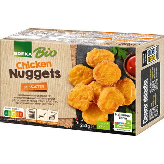 Bio EDEKA Chicken Nuggets im Backteig 250g