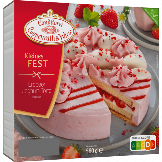 Coppenrath&Wiese Kleines Fest Erdbeer-Joghurt Torte 580g