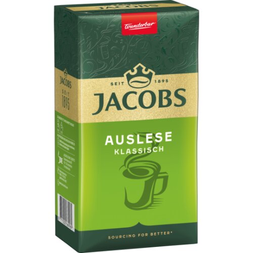 Jacobs Auslese Kaffee gemahlen klassisch 500g