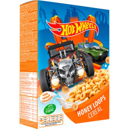 Hot Wheels Honey Loops Cereal 375g