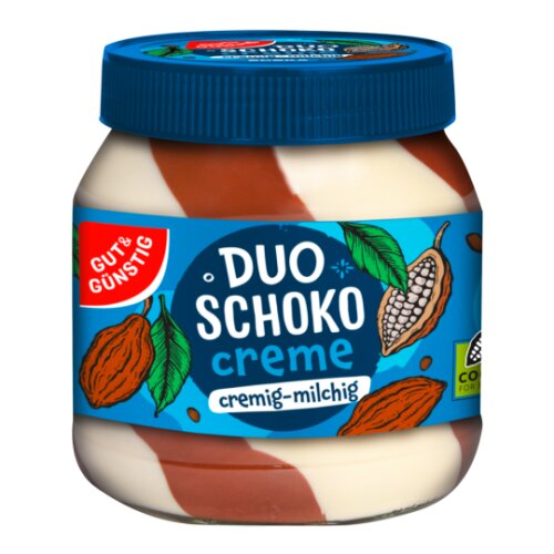 GUT&GÜNSTIG Duo-Schoko-Creme 750g