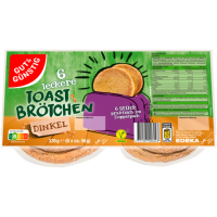 GUT&GÜNSTIG Dinkeltoastbrötchen 335g