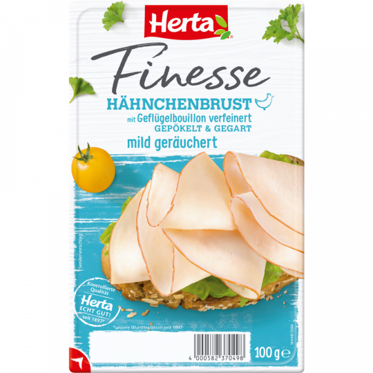 Herta Finesse Hähnchenbrust geräuchert 100g