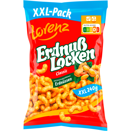 Erdnußlocken Classic XXL 240g