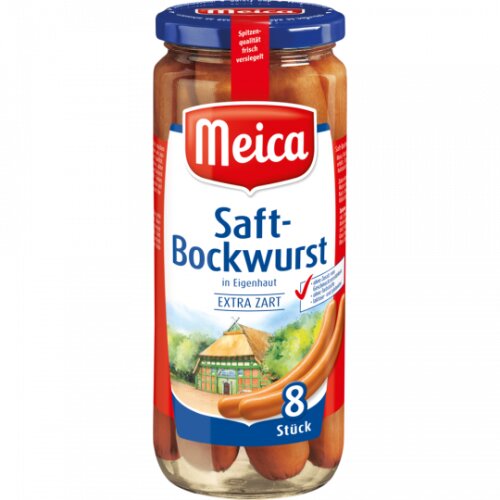 Meica Saft-Bockwurst 8er extra zart 540g