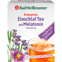 Bad Heilbrunner Einschlaf Tee mit Melatonin im Stick 10ST...