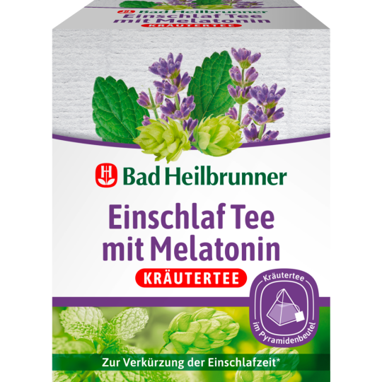 Bad Heilbrunner Einschlaf Tee mit Melatonin 12ST 27,12g
