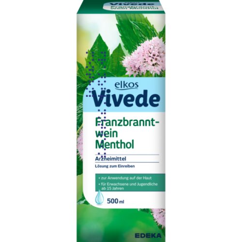 EDEKA elkos VIVEDE Franzbranntwein 500ml