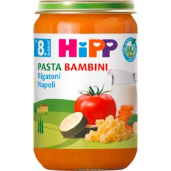 Bio Hipp Pasta Bambini Rigatoni Napoli 220g