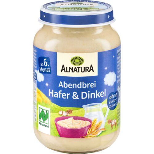 Bio Alnatura Abendbrei Hafer-Dinkel 190g