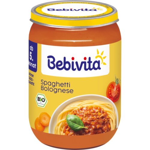 Bio Bebivita Spaghetti Bolognese ab 5.Monat 190g