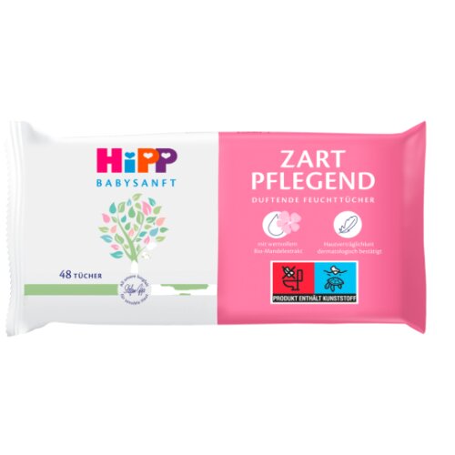 Hipp Babysanft Feuchttücher zart pflegend 5x48ST