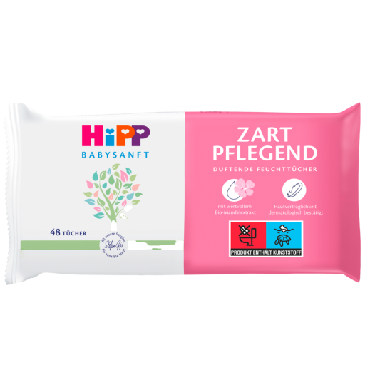 Hipp Babysanft Feuchttücher zart pflegend 5x48ST