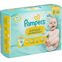 Pampers Windeln Premium Protection Mini 4-8kg Gr.2 34ST