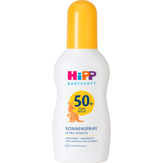 Hipp Babysanft Kinder Sonnenspray LSF 50+ 150ml